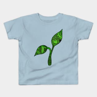 Zentangle Seedling Kids T-Shirt